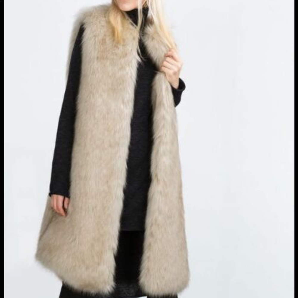 Brand New ZARA faux waistcoat